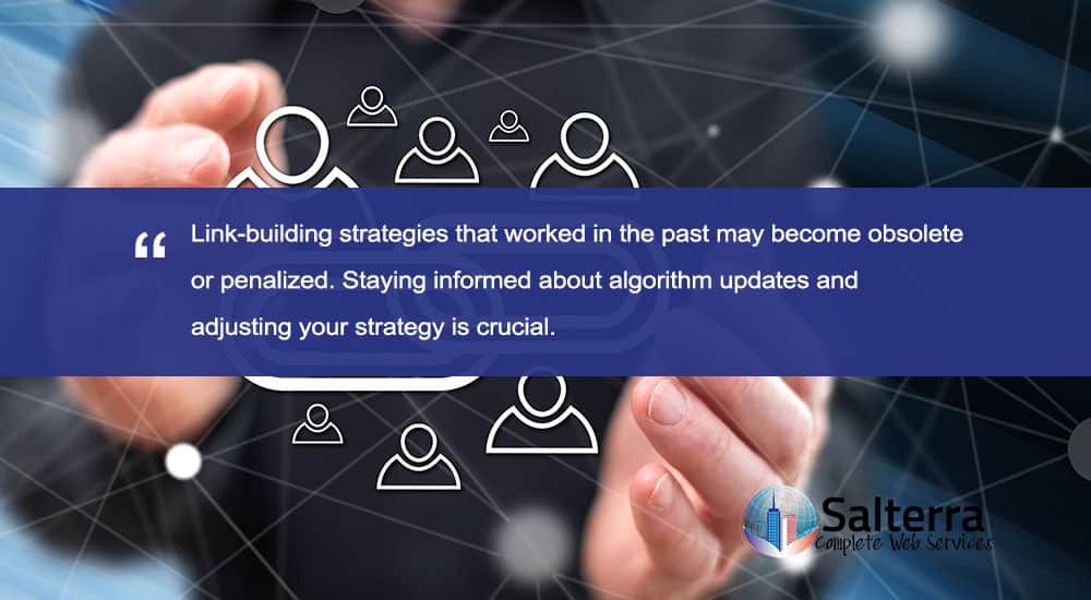 Trust Salterra for expert link building services. Call (520) 214-3729 to improve your site’s visibility and SEO performance with quality backlinks today.